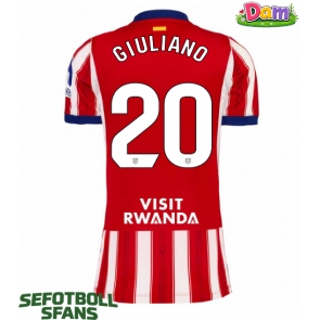 Atletico Madrid Giuliano Simeone #20 Hemmatröja Kvinnor 2026-27 Kortärmad
